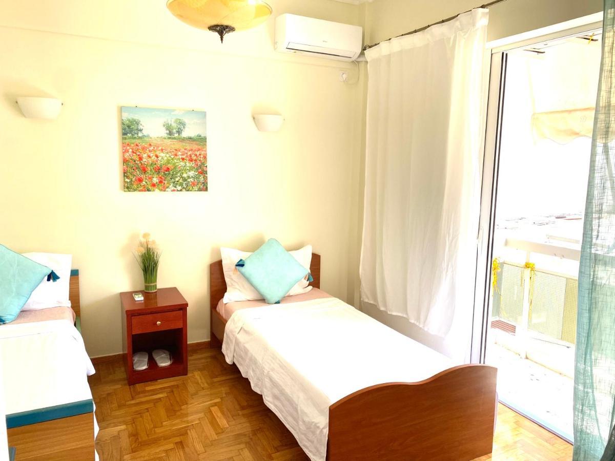 אתונה Quiet Near Subway And Acropolis 2 Bedrooms Apt מראה חיצוני תמונה